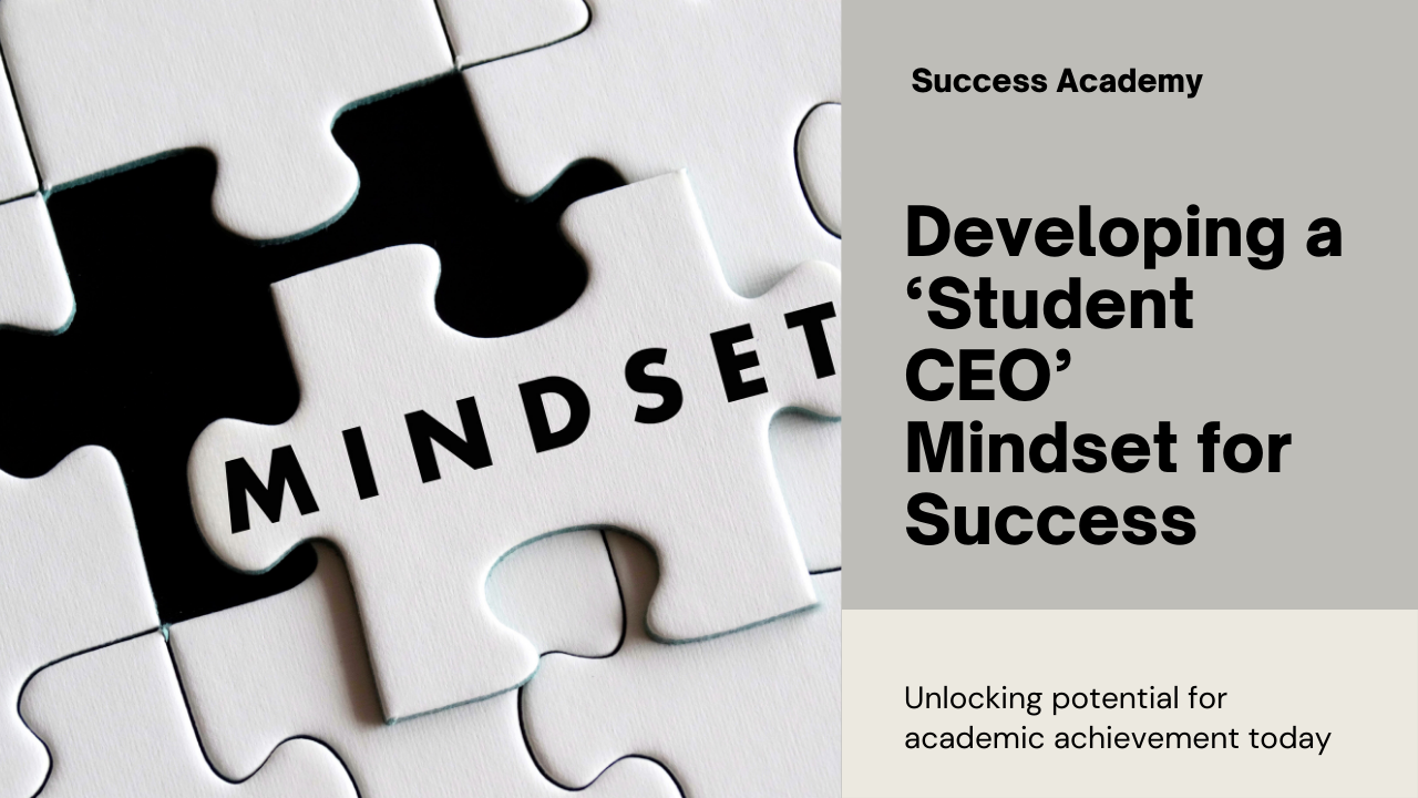 Developing a ‘Student CEO’ Mindset for Academic Success