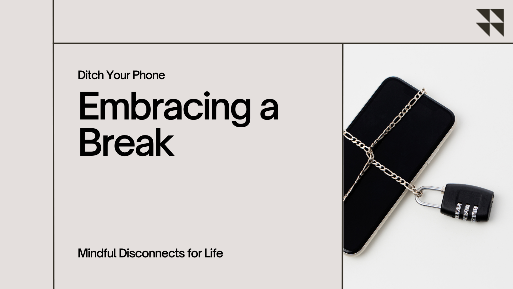 Ditching Your Phone for Mental Health Benefits