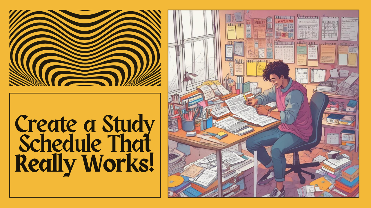 How to Create a Study Schedule That Works!