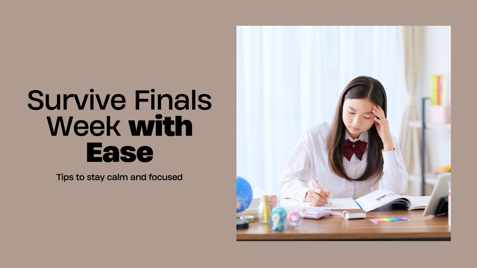📚 How to Survive Finals Week Without Losing Your Mind