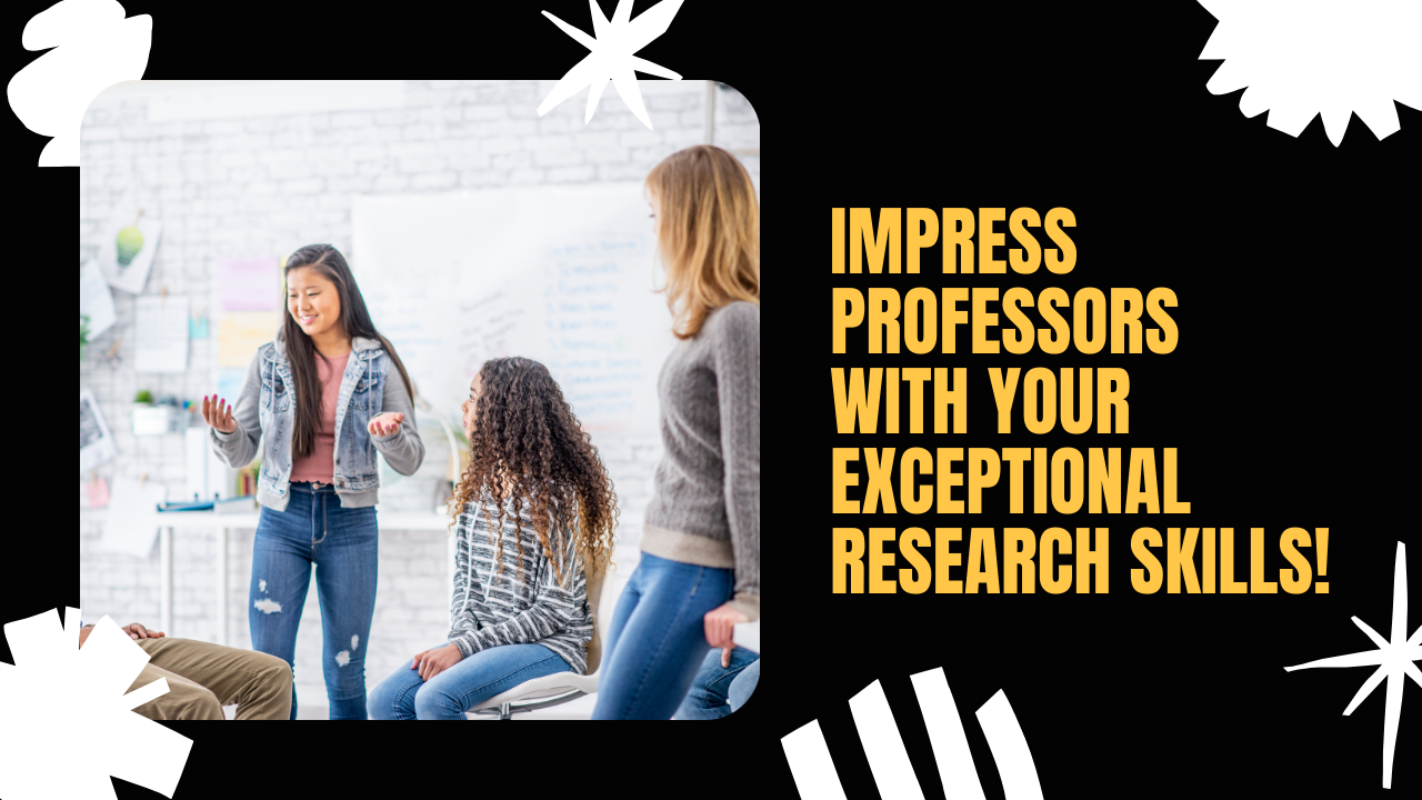 Impress Professors with Their Own Research: How to Stand Out