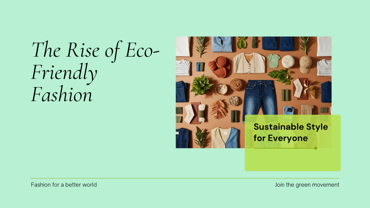 The Rise of Eco-Friendly Fashion: What You Need to Know!