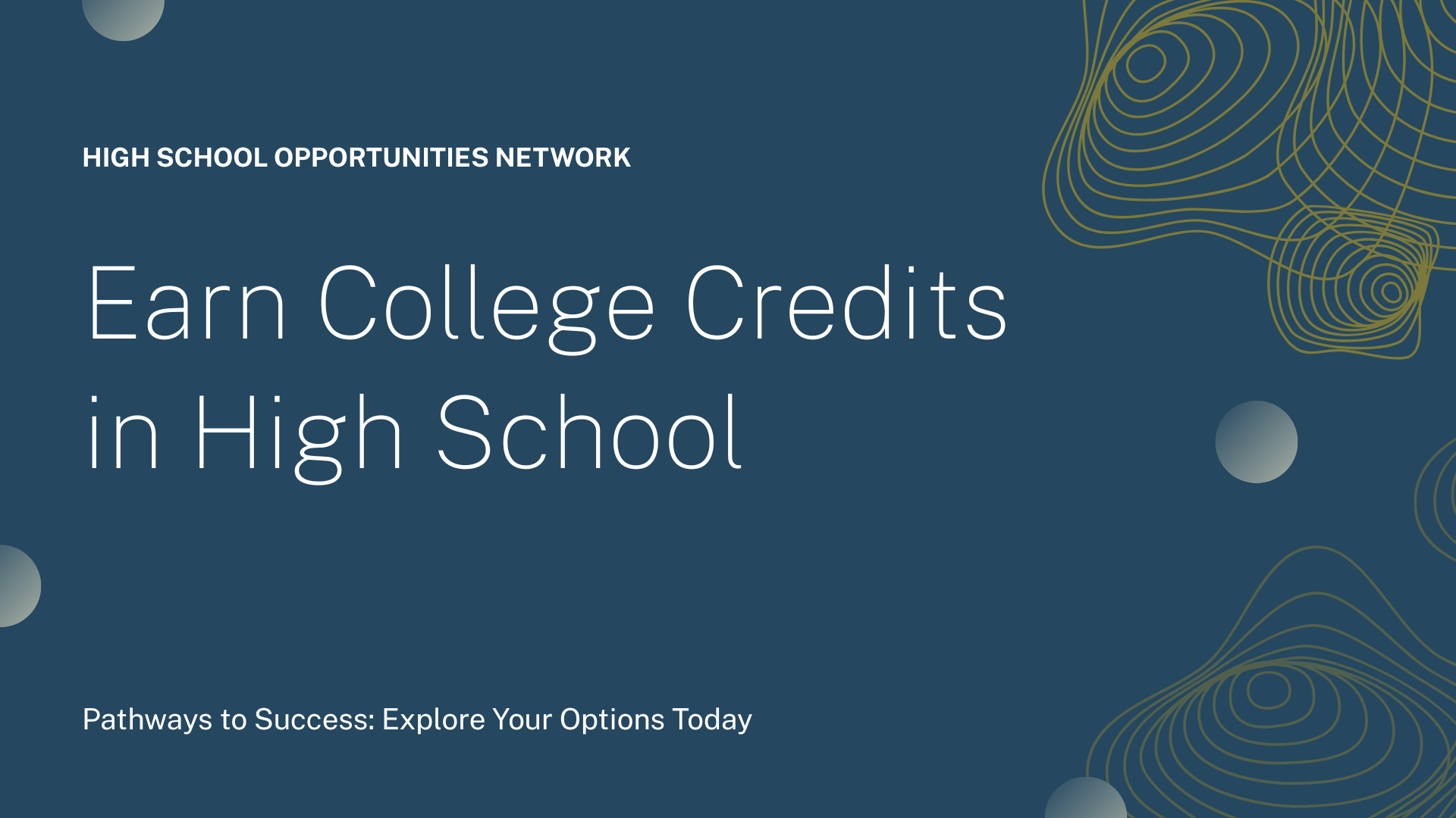 WANT TO EARN COLLEGE CREDITS IN HIGH SCHOOL? Here’s the Shortcut No One’s Talking About
