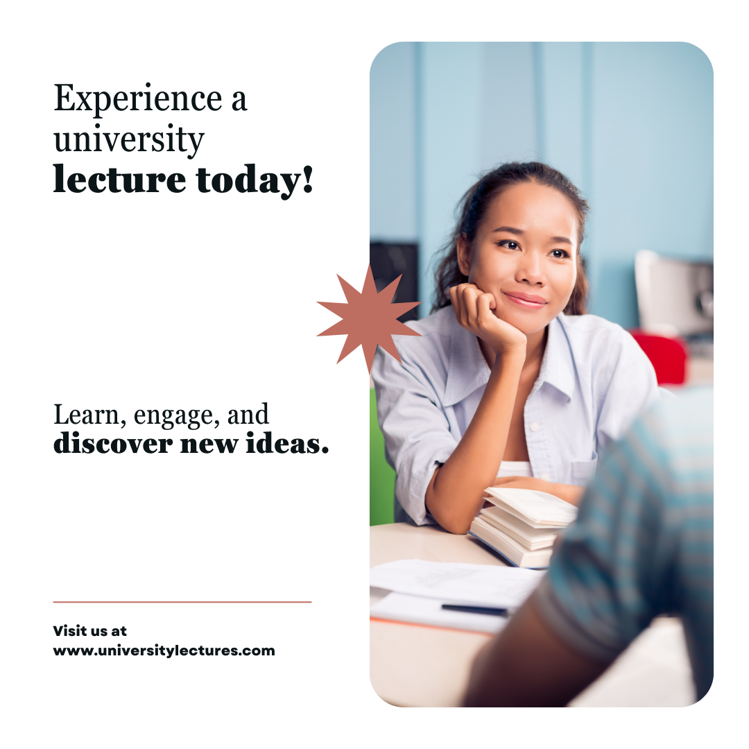 What Is a University Lecture Like?