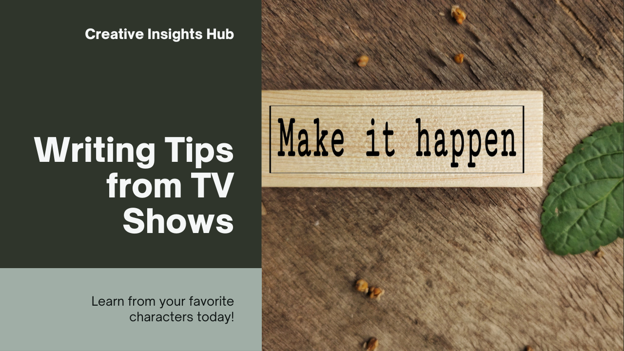 Writing Advice from Your Favorite TV Shows