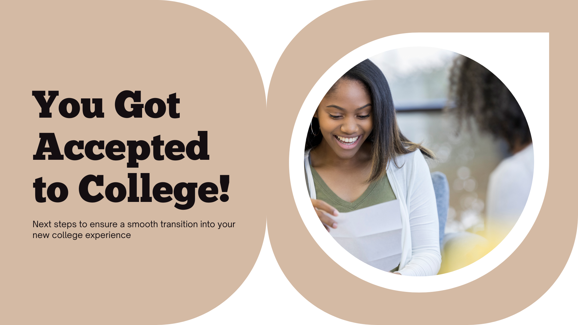 🎓 You Got Accepted to College—Now What?