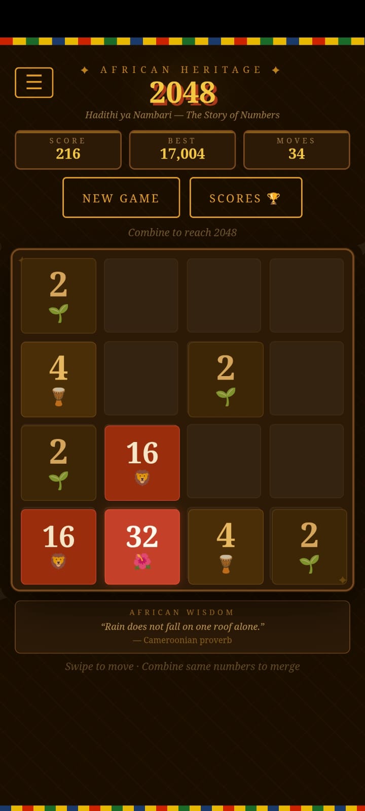 African 2048